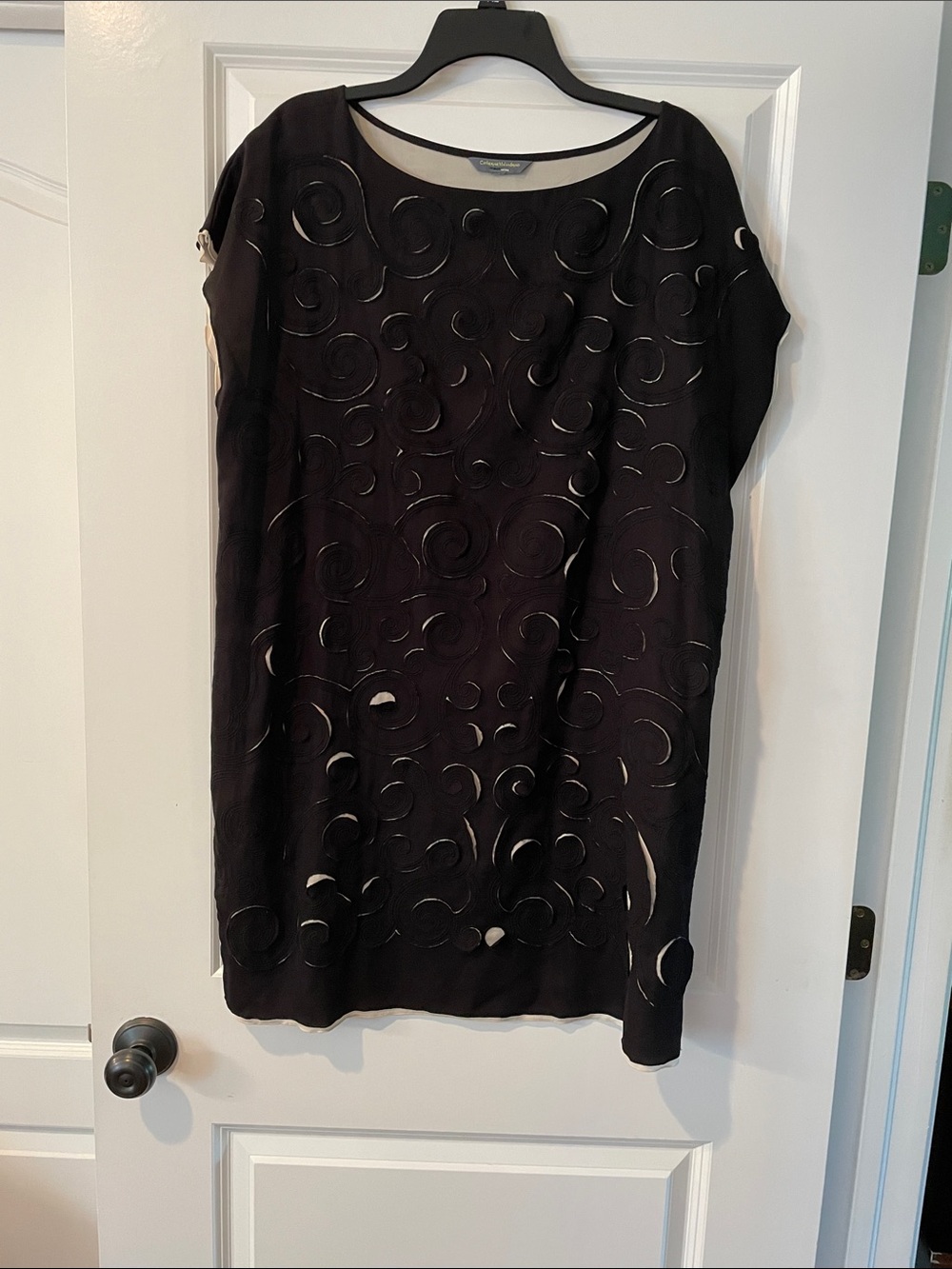 Catherine Malandrino Black Label with Yellow Logo